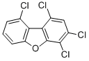 1,3,4,9-TETRACHLORODIBENZOFURAN Struktur