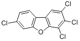 2,3,4,7-TETRACHLORODIBENZOFURAN Struktur