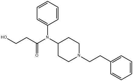 ω-Hydroxy Fentanyl Struktur