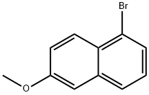 6-METHOXY-1-BROMO NAPHTHALENE Struktur