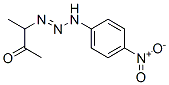 3-[3-(4-nitrophenyl)triazen-1-yl]butan-2-one Struktur