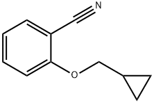 2-(環(huán)丙基甲氧基)苯甲腈, 83728-40-9, 結(jié)構(gòu)式
