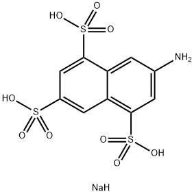 2-NAPHTHYLAMINE-4,6,8-TRISULFONIC ACID Struktur