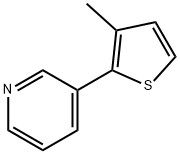 Pyridine, 3-(3-Methyl-2-thienyl)- Struktur