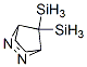 2,3-Diazabicyclo[2.2.1]hept-2-ene,  7,7-disilyl- Struktur