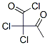 2,2-dichloro-3-oxobutyryl chloride Struktur