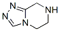 5,6,7,8-tetrahydro[1,2,4]triazolo[4,3-a]pyrazine Struktur