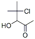 2-Pentanone,  4-chloro-3-hydroxy-4-methyl- Struktur