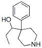 alpha-ethyl-4-phenylpiperidine-4-methanol Struktur