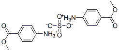 bis[p-(methoxycarbonyl)phenylammonium] sulphate Struktur