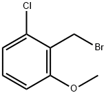 2-(bromomethyl)-1-chloro-3-methoxybenzene Struktur