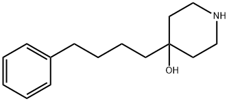 4-(4-phenylbutyl)piperidin-4-ol Struktur