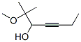 2-methoxy-2-methylhept-4-yn-3-ol  Struktur