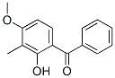 2-hydroxy-4-methoxy-3-methylbenzophenone Struktur