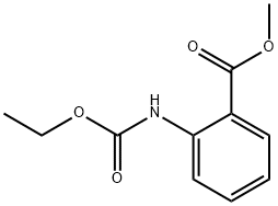 methyl 2-[(ethoxycarbonyl)amino]benzoate Struktur