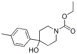 ethyl 4-hydroxy-4-(p-tolyl)piperidine-1-carboxylate Struktur