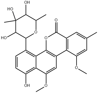 CHRYSOMYCIN B Structure