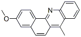 3-Methoxy-7-methylbenz[c]acridine Struktur