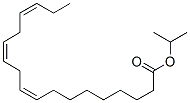 isopropyl (9Z,12Z,15Z)-9,12,15-octadecatrienoate Struktur