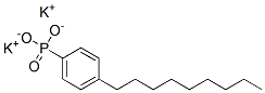 potassium (4-nonylphenyl) phosphonate Struktur