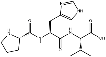 H-PRO-HIS-VAL-OH Struktur