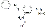 4-(phenylazo)benzene-1,3-diamine dihydrochloride Struktur