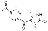 enoximone sulfoxide Struktur