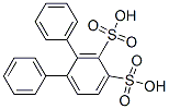 [terphenyl]disulphonic acid Struktur