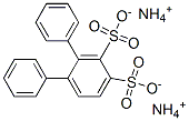 [terphenyl]disulphonic acid, ammonium salt Struktur