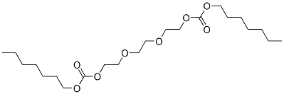 diheptyl 2,5,8,11-tetraoxadodecanedioate Struktur