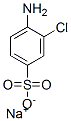 sodium 3-chlorosulphanilate Struktur