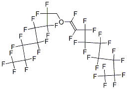 heptadecafluoro-1-[(2,2,3,3,4,4,5,5,6,6,7,7,8,8,8-pentadecafluorooctyl)oxy]nonene Struktur