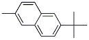 2-(tert-butyl)-6-methylnaphthalene Struktur