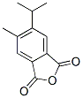 5-isopropyl-4-methylphthalic anhydride Struktur