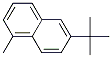 6-(tert-butyl)-1-methylnaphthalene Struktur