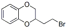 2-(2-bromoethyl)-2,3-dihydro-1,4-benzodioxin Struktur