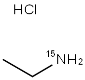 乙胺-15N 鹽酸鹽, 84051-02-5, 結(jié)構(gòu)式