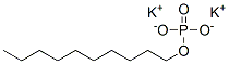 Phosphoric acid, decyl ester, potassium salt Struktur