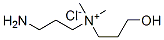 3-aminopropyl-3-hydroxypropyldimethylammonium chloride Struktur