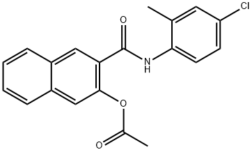 NAPHTHOL AS-TR ACETATE Struktur