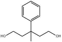 3-methyl-3-phenylpentane-1,5-diol           Struktur