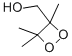 4-hydroxymethyl-3,3,4-trimethyl-1,2-dioxetane Struktur