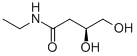 . BUTANAMIDE, N-ETHYL-3,4-DIHYDROXY-, (3S)- Struktur