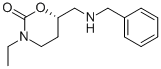 (S)-3-ETHYL-6-[(BENZYLAMINO)METHYL]-1,3-OXAZINAN-2-ONE Struktur