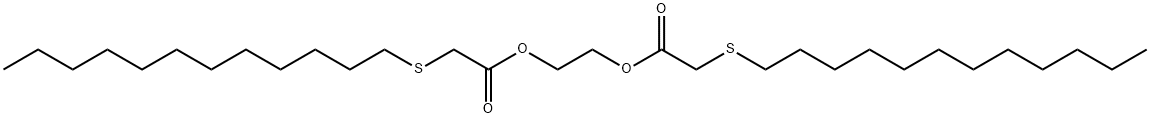 ethylene bis[(dodecylthio)acetate] Struktur