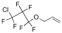 3-(3-chloro-1,1,2,2,3,3-hexafluoropropoxy)propene Struktur