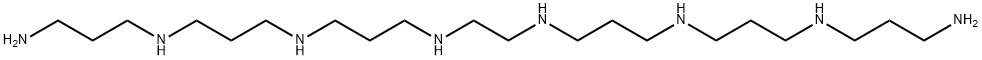 4,8,12,15,19,23-hexaazahexacosane-1,26-diamine Struktur