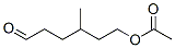 6-oxo-3-methylhexyl acetate Struktur