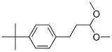 4-tert-butyl-1-(3,3-dimethoxypropyl)benzene Struktur