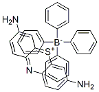 3,7-diaminophenothiazin-5-ium tetraphenylborate Struktur